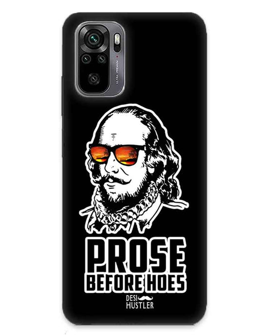 Prose before hoes  | redmi note 10 Phone Case