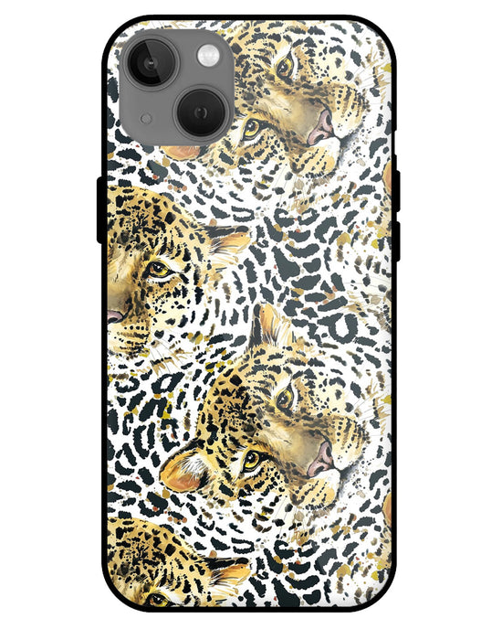The Cheetah |  iphone 13 glass cover Phone Case