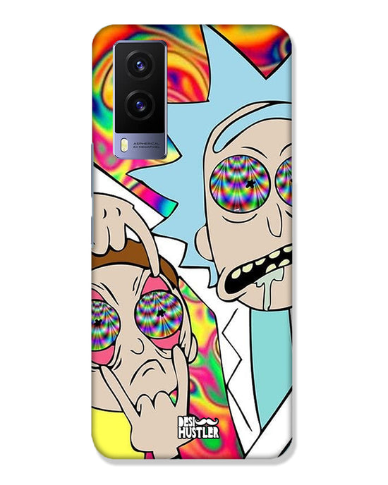 Rick and Morty psychedelic fanart |  Vivo V21e 5G Phone Case