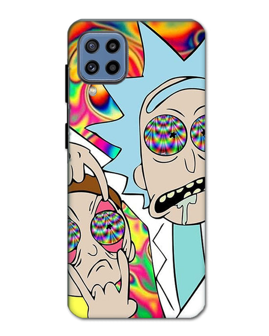 Rick and Morty psychedelic fanart | onePlus 9R Phone Case