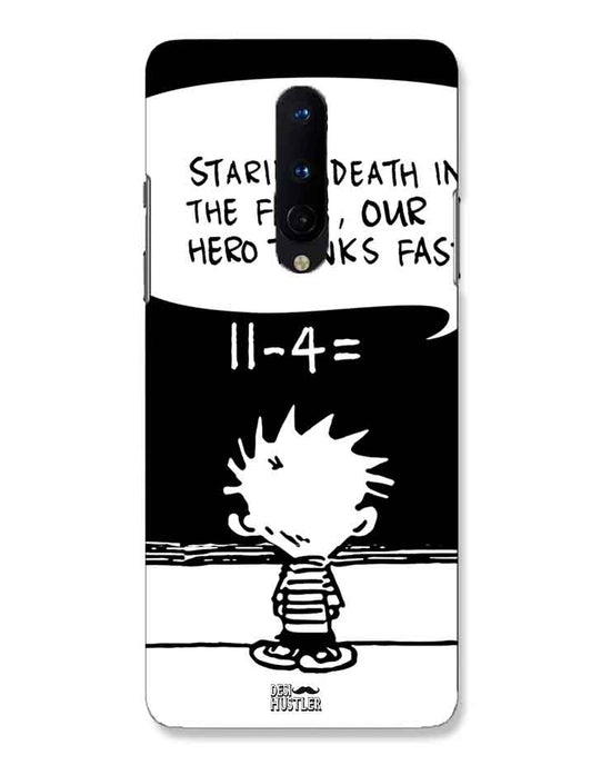 Our Hero Thinks Fast | one plus 8  Phone Case