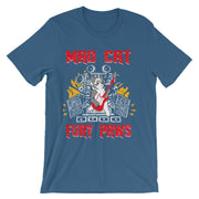 Mad Cat Fury Paws | Unisex short sleeve t-shirt