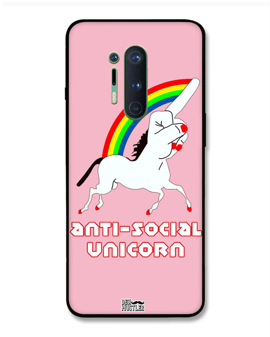 ANTI-SOCIAL UNICORN  |  OnePlus 8 Pro Phone Case