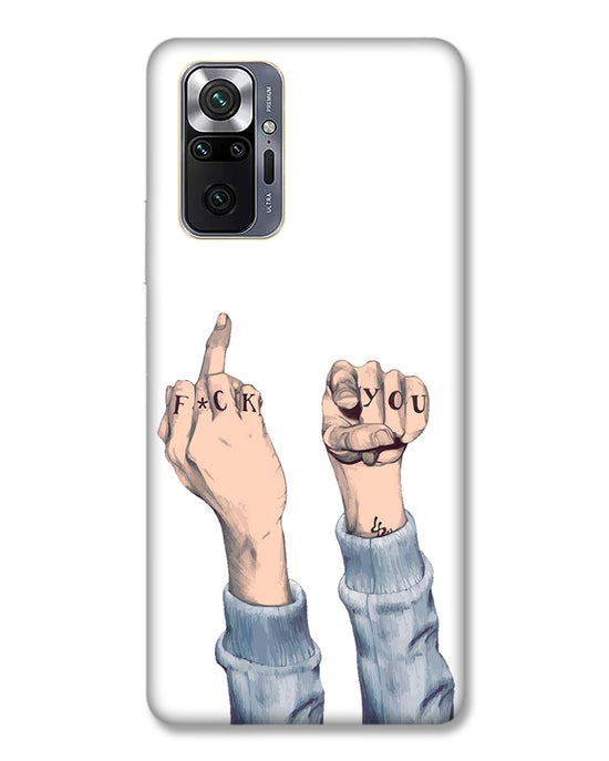 F*ck you  | Redmi Note 10 Pro Max Phone Case