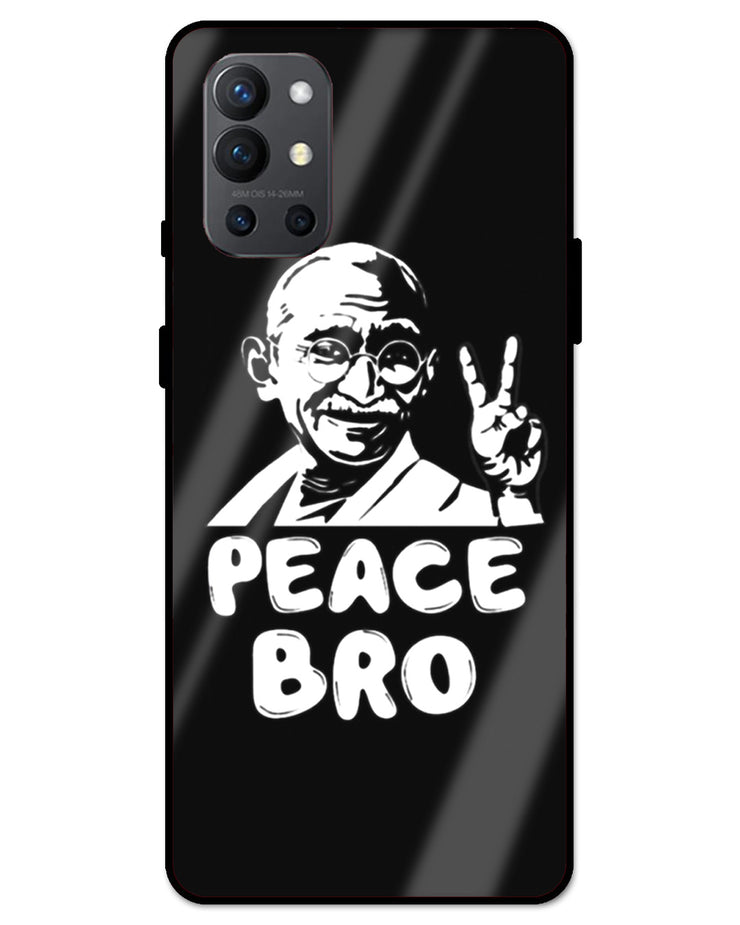 Peace bro  |  one plus 9R glass cover Phone Case