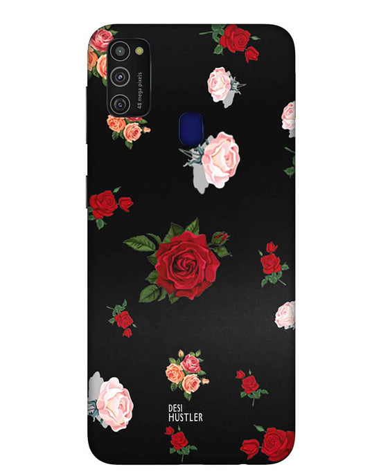 pink rose  |  samsung m 21 Phone Case