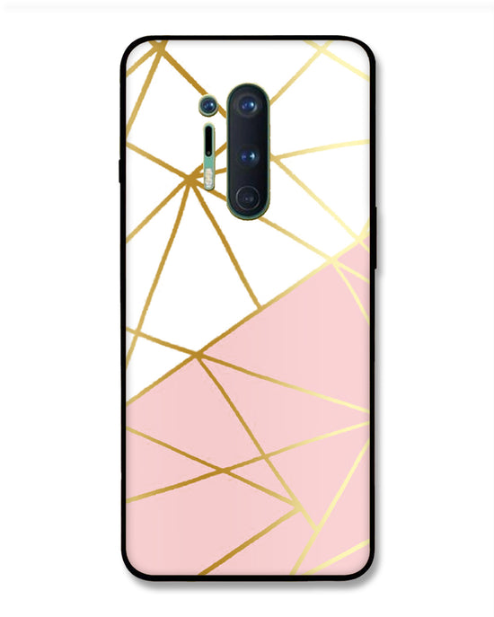 Pink & Gold  |  OnePlus 8 Pro Phone Case
