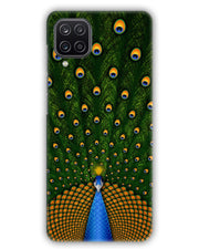peacock  | Samsung Galaxy M12 Phone Case