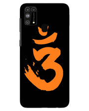 SAFFRON AUM THE UN-STRUCK SOUND | Samsung Galaxy M31 Phone Case