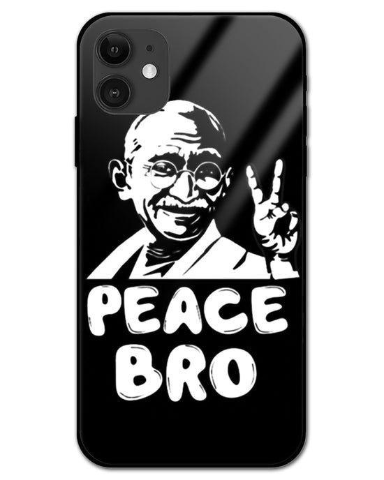 Peace bro  |  Iphone 12 glass Phone Case