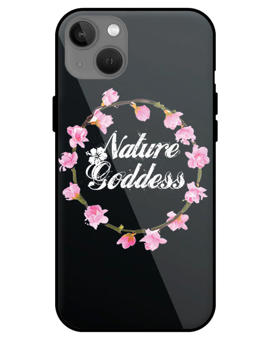 Nature goddess  |   iphone 13 glass cover Phone Case