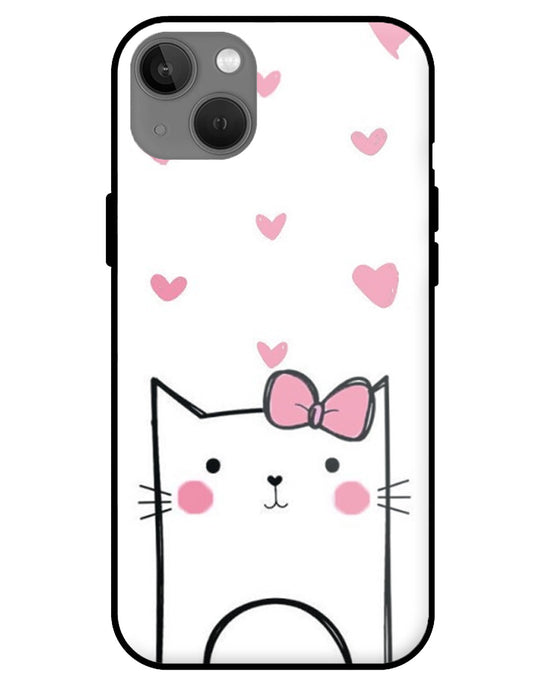 Kitty love |   iphone 13 glass cover Phone Case