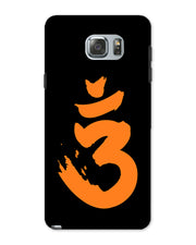 Saffron AUM the un-struck sound | Samsung Galaxy J3 Phone Case
