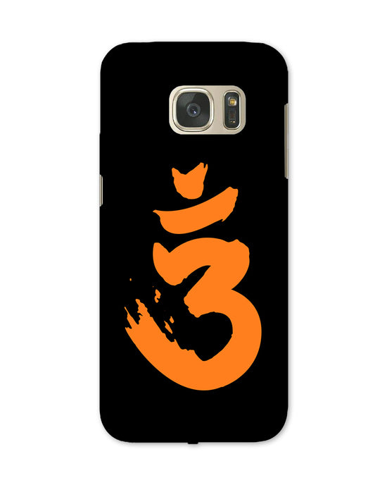 Saffron AUM the un-struck sound | Samsung Galaxy S7 Phone Case