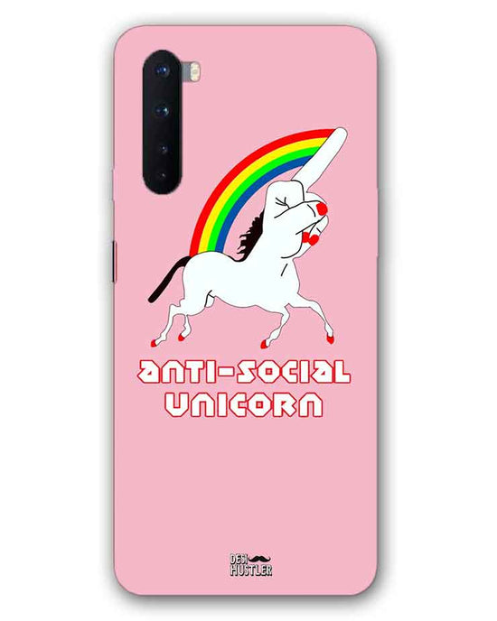 ANTI-SOCIAL UNICORN  |  OnePlus Nord  Phone Case