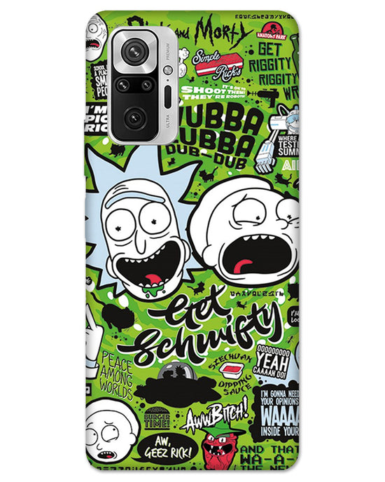 Rick and Morty adventures fanart | Redmi Note 10 Pro Phone Case