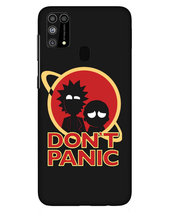 Don't panic | Samsung Galaxy M31 Phone Case