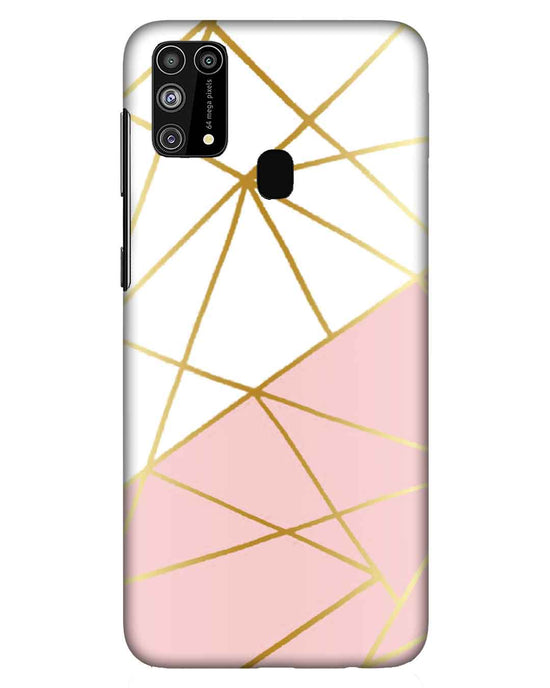 Pink & Gold |  Samsung Galaxy M31 Phone Case