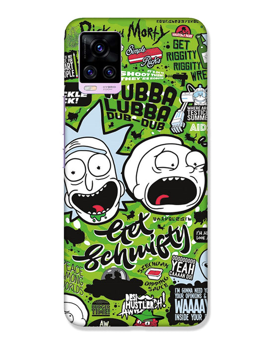 Rick and Morty adventures fanart | Vivo V20 Pro Phone Case