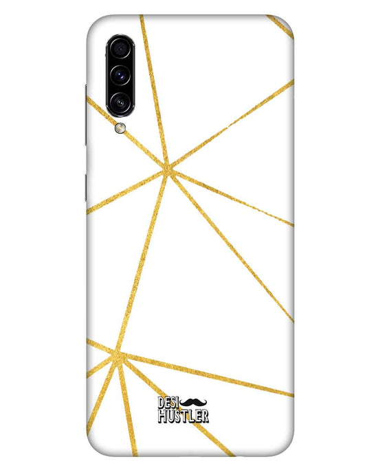 White & Gold |  Samsung Galaxy A50s Phone Case