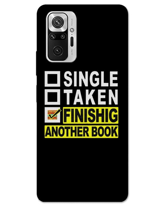 Bibliophile status |  Redmi Note 10 Pro Phone Case