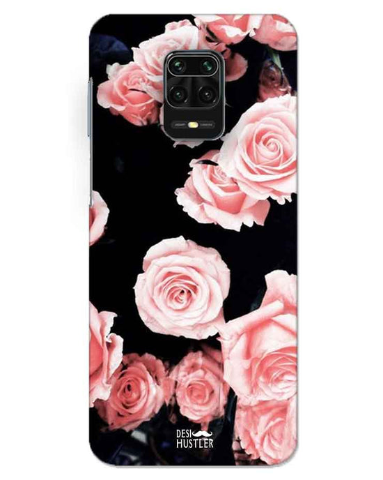 Pink roses  |  redmi note 9 pro max   Phone Case