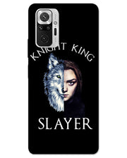 Knight king slayer | Redmi Note 10 Pro Phone Case