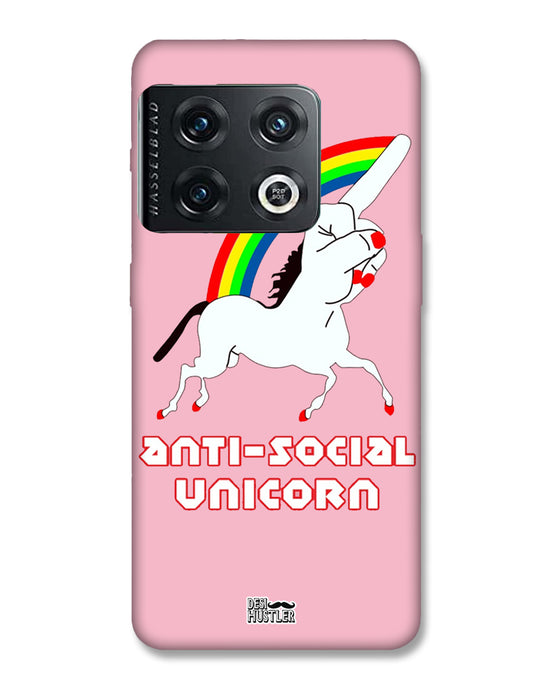 ANTI-SOCIAL UNICORN  | OnePlus 10 Pro  Phone Case