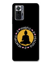 MINDFUL HEARTFUL PEACEFUL | Redmi Note 10 Pro Max Phone Case