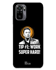 Work super hard | redmi note 10  Phone Case