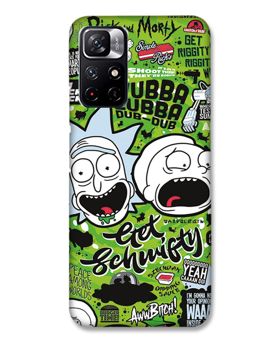 Rick and Morty adventures fanart | Redmi Note 11T 5G  Phone Case