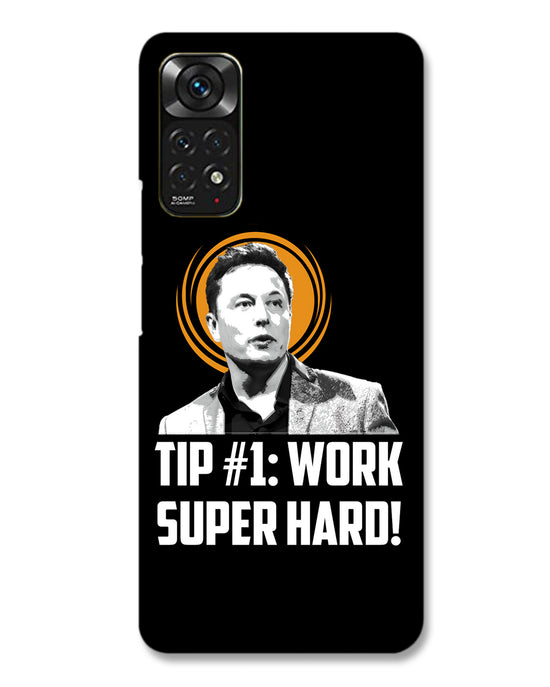 Work super hard | Redmi Note 11 Phone Case