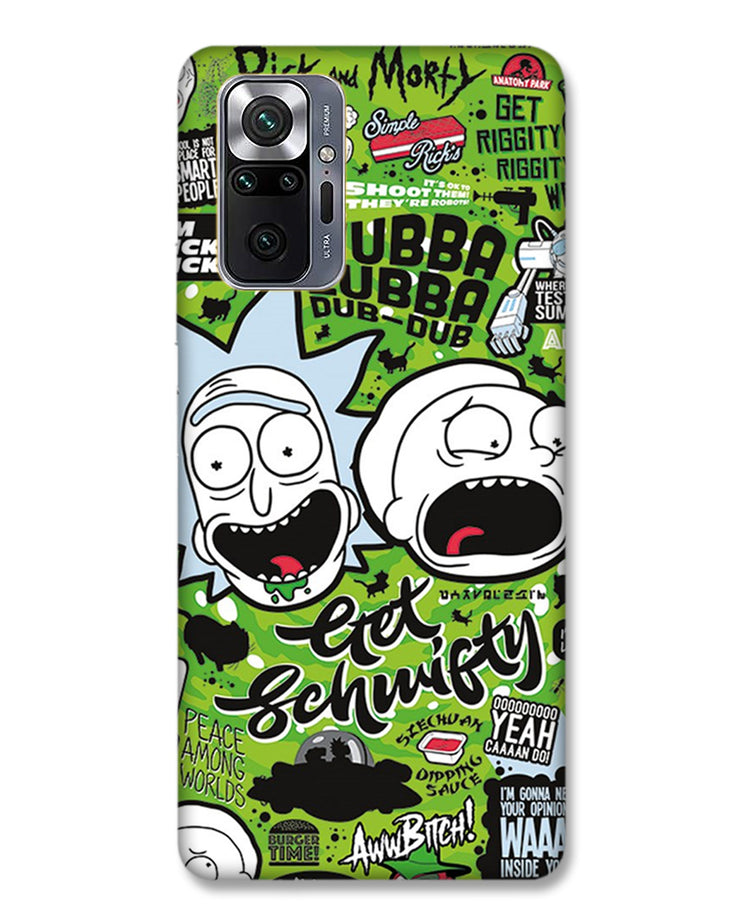 Rick and Morty adventures fanart | Redmi Note 10 Pro Max  Phone Case