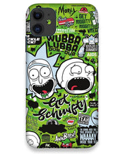 Rick and Morty adventures fanart  | iPhone 11 Phone Case