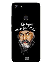 Life begins - OSHO  | Vivo Y81 Phone Case