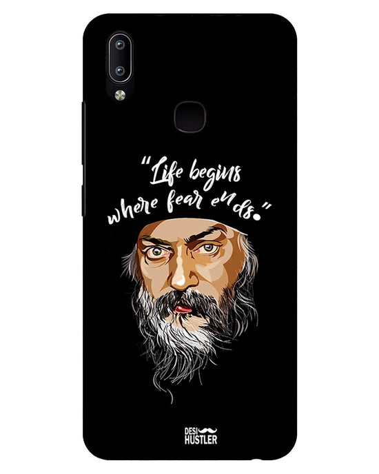 Life begins - OSHO  |  Vivo Y91  Phone Case