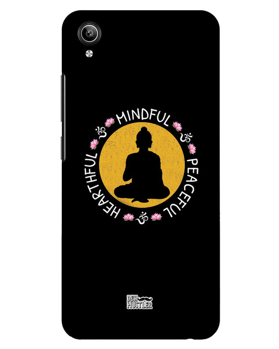 MINDFUL HEARTFUL PEACEFUL | Vivo Y91i Phone Case