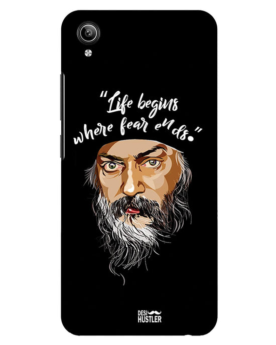 Life begins - OSHO  |  Vivo Y91i Phone Case