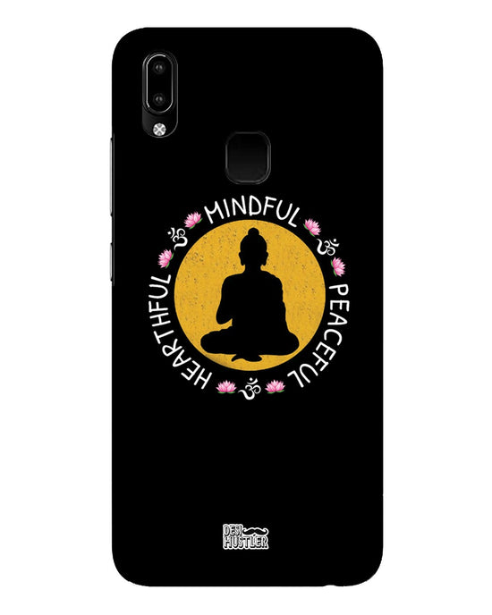 MINDFUL HEARTFUL PEACEFUL | Vivo Y93 Phone Case