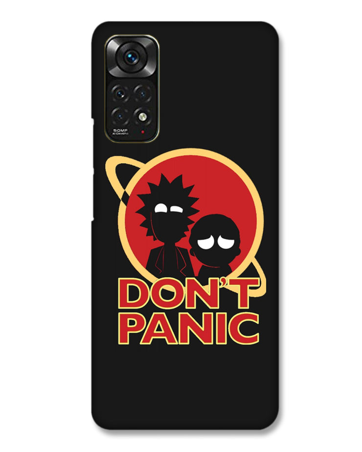 Don't panic   |  Redmi Note 11 phone Case