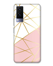 Pink & Gold  |  Vivo V21e Phone Case
