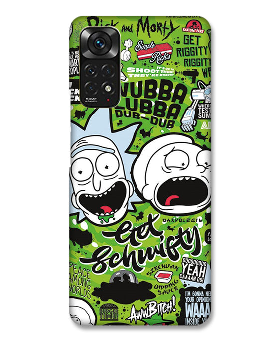 Rick and Morty adventures fanart | Redmi Note 11 Phone Case