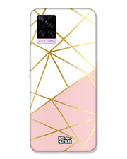 Pink & Gold  |  Vivo V20 Pro Phone Case