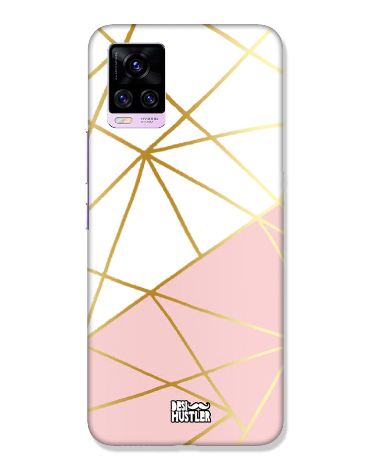 Pink & Gold  |  Vivo V20 Pro Phone Case