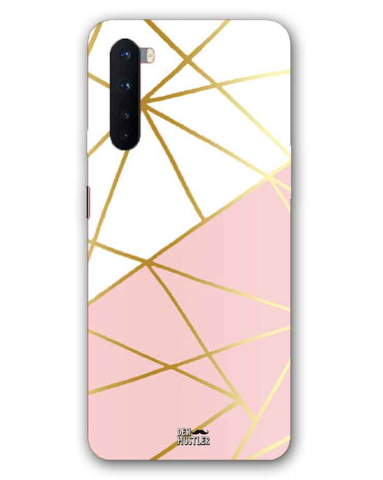 Pink & Gold  | OnePlus Nord  Phone Case