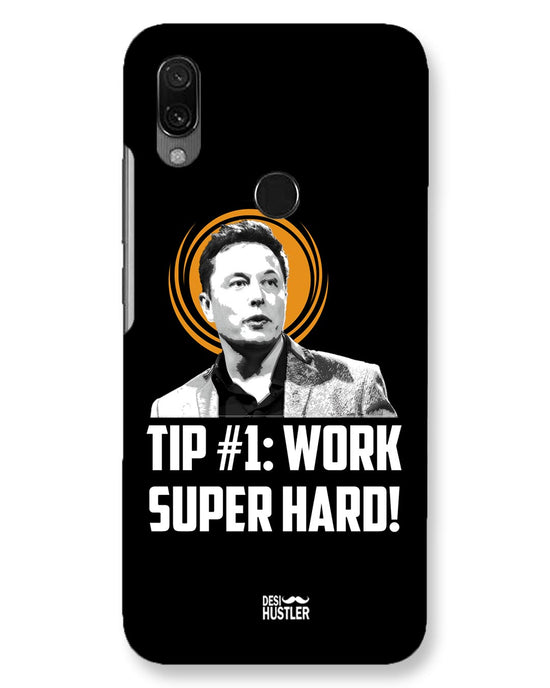 Work super hard | xiaomi redme 7 Phone Case