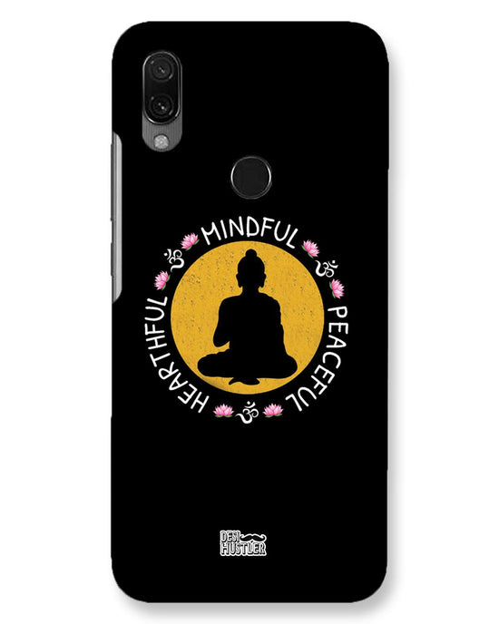 MINDFUL HEARTFUL PEACEFUL | xiaomi redme 7 Phone Case