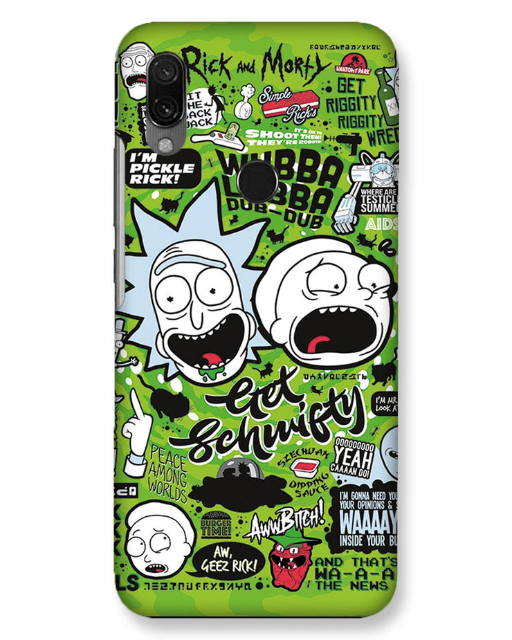 Rick and Morty adventures fanart  | Xiaomi Redmi 7 Phone Case