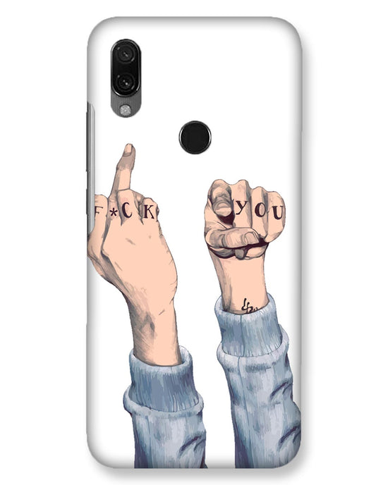 F*ck you | Xiaomi Redmi 7 Phone Case