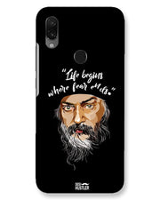 Life begins - OSHO  |  Xiaomi Redmi 7 Phone Case